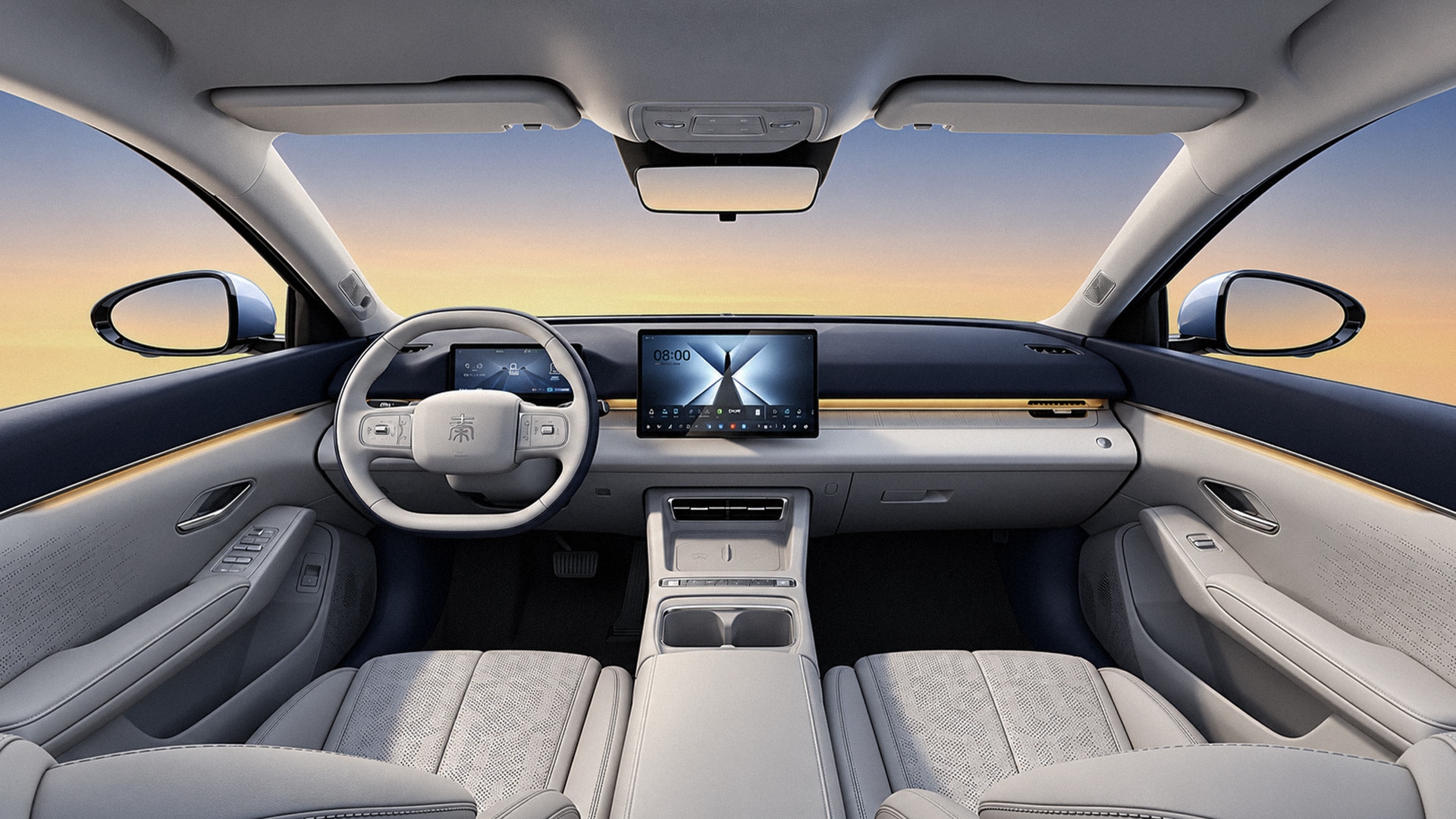 BYD Qin Plus салон, Qin Plus 2027 интерьер