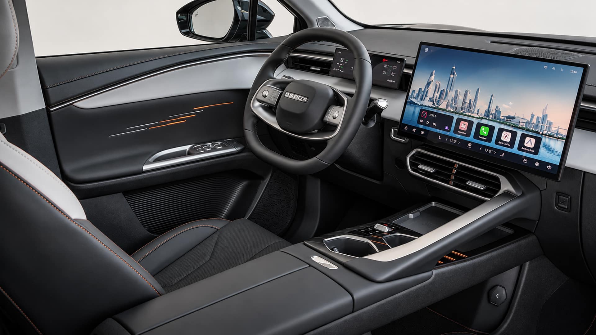 омода с5 плюс салон, omoda c5 plus салон