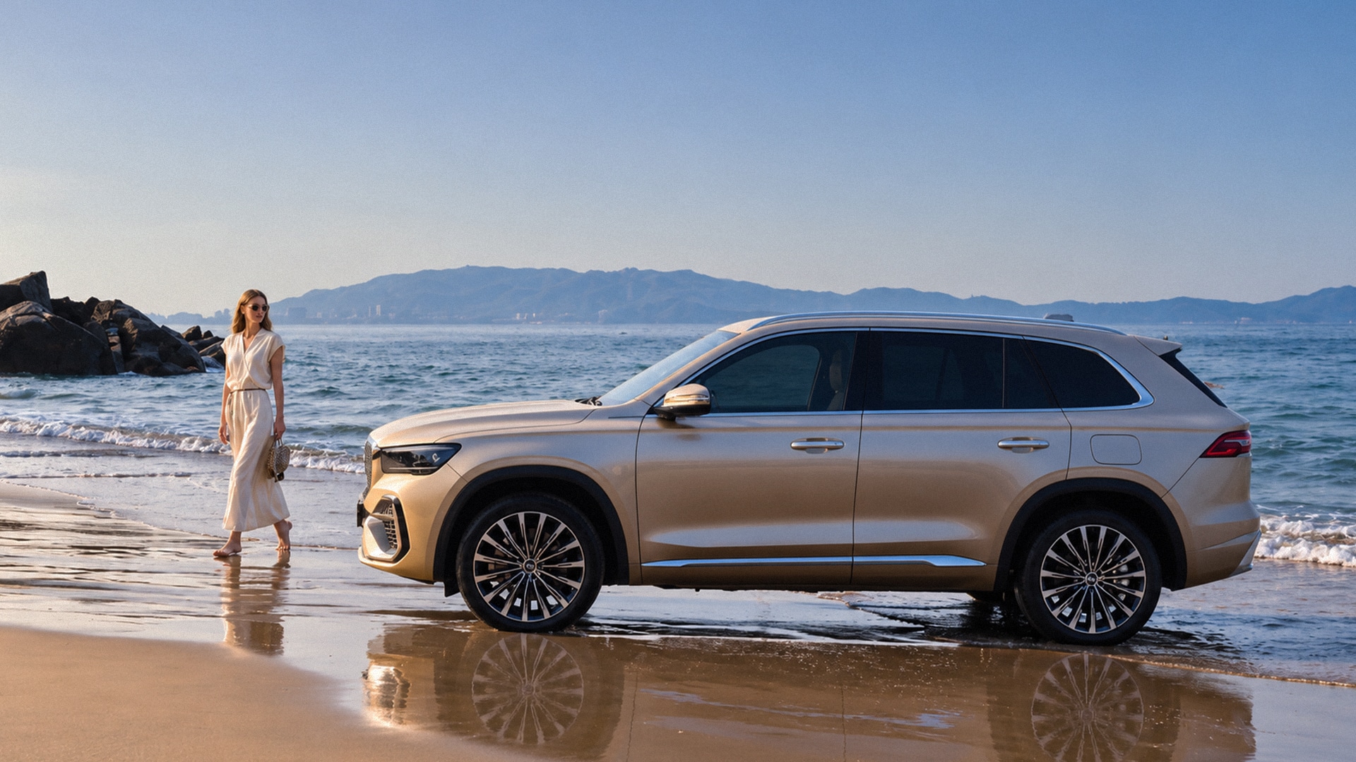 geely monjaro em i, geely monjaro гибрид, джили монжаро гибрид, джили монджаро гибрид, Парижский автосалон 2026, автосалон в париже, китайские автомобили