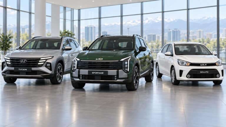 Kia Sportage в РК подвинул Hyundai Tucson, а Soluto ворвалась в топ-5
