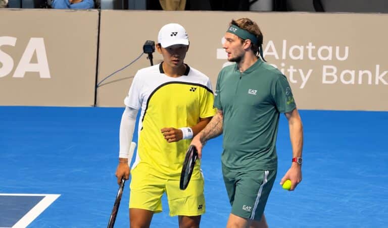 Заңғар Нұрланұлы ATP турнирінде Александр Бубликпен бірге дебют жасады