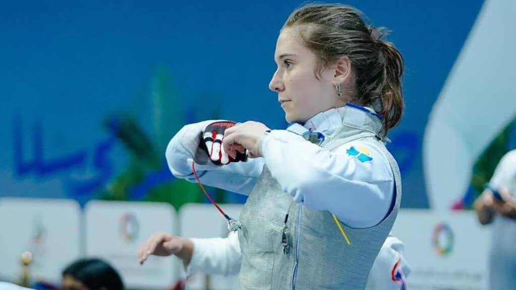 19-летняя София Актаева остановилась в шаге от бронзы молодежного чемпионата Азии по фехтованию