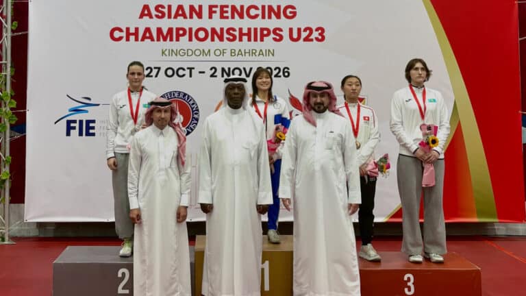 Шпажистки Лесовские завоевали медали чемпионата Азии (U23)