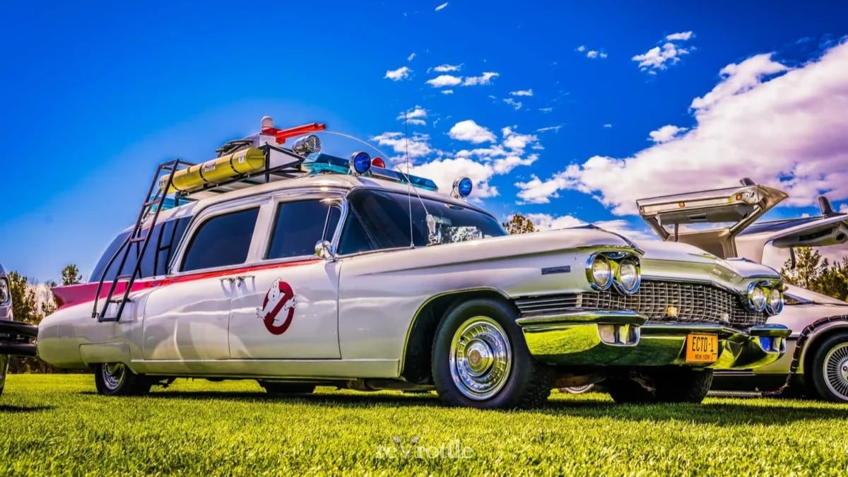 ecto 1, ghostbusters, охотники за привидениями, машина из охотников