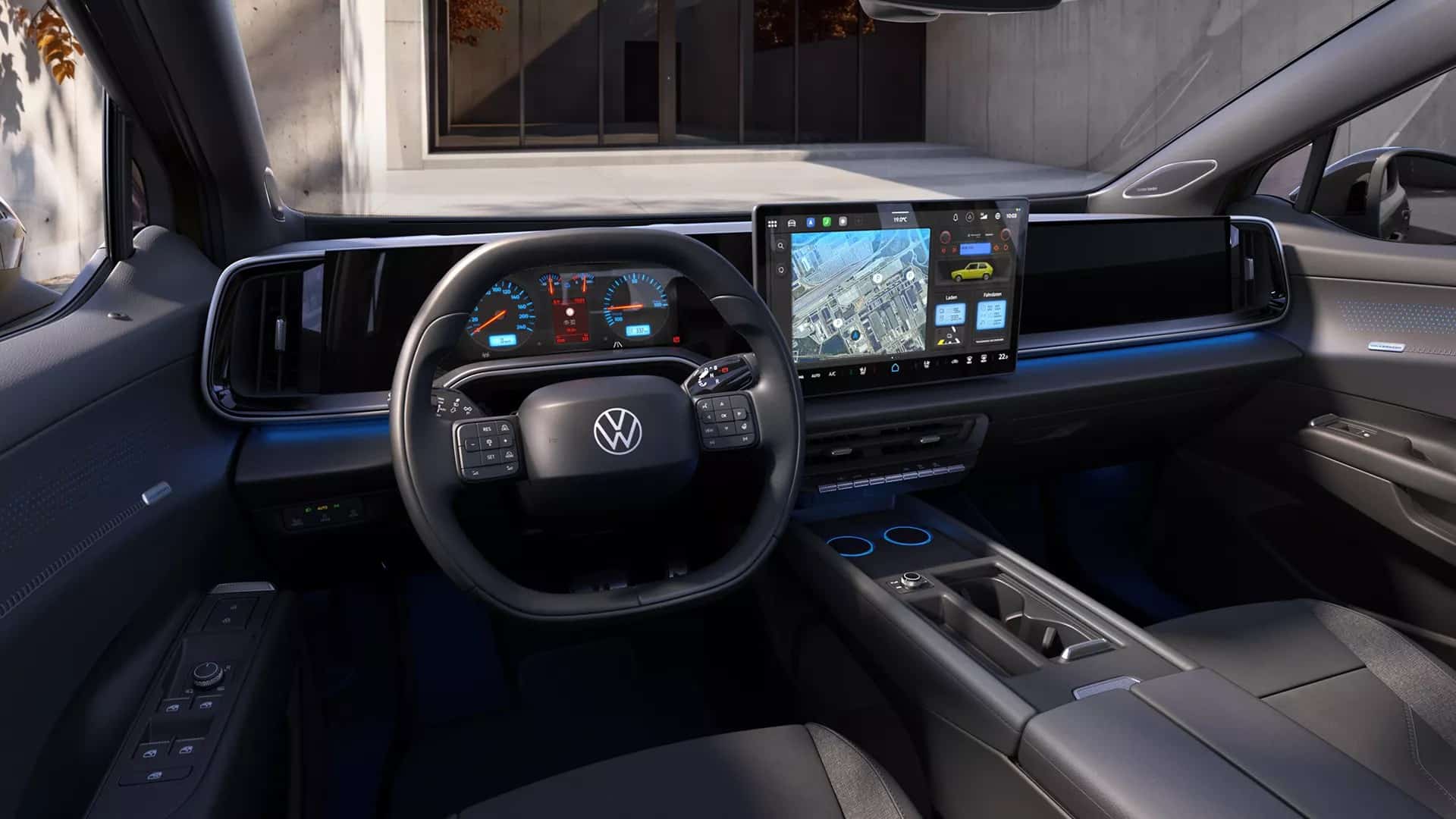 id tiguan салон, volkswagen id tiguan интерьер, фольксваген тигуан внутри, электрический тигуан