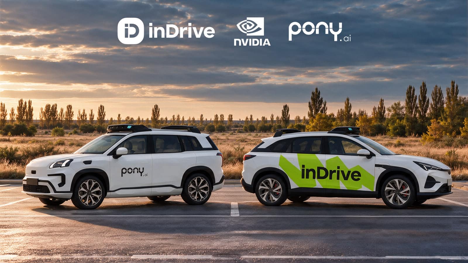 inDrive, индрайв, роботакси в Астане, индрайвер астана, pony ai, nvidia, беспилотное такси, такси астана