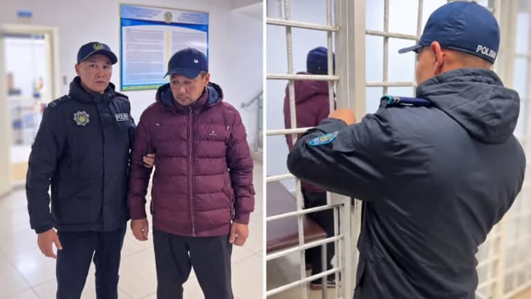 Мужчину арестовали на 10 суток за домогательства в автобусе Астаны