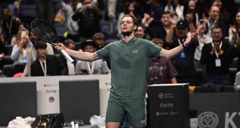 Бублик прокомментировал победу над Хачановым в четвертьфинале Almaty Open